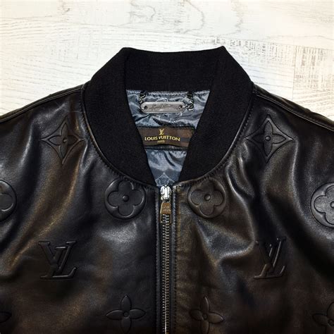 louis vuitton leather jacket ebay|louis vuitton jacket with pouches.